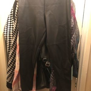 “Leather” tights